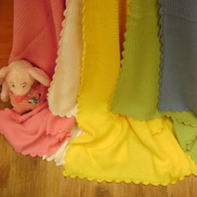 Вязаные одеяла хлопка adītas vilnas segas bērnu